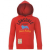 Lonsdale Over The Head Hoody Infants Red 5-6 rokov