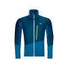 Ortovox pánska bunda Westalpen Swisswool Hybrid jacket M | farba: petrol blue, veľkosť: M
