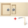 Sinks Drezy PERFECTO 1000,1 Sahara + Mix 3 P GR