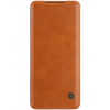 Nillkin Qin Book Pouzdro pro Samsung Galaxy S20 Ultra 5G Brown