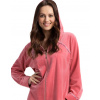 Dámsky župan s kapucňou Luna 389 3XL - Koralová / 3XL