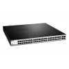 D-Link DGS-1210-52MP Řízený L2 Gigabit Ethernet (10/100/1000) Podpora napájení po Ethernetu (PoE) Černá, Šedá