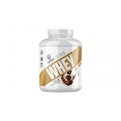 Swedish Supplements Whey Protein Deluxe, 2000 g, wild strawberry