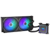 Endorfy vodní chladič CPU Navis F280 ARGB, 2x140mm, LGA1851, AM5 EY3B005
