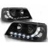 LAMPY VW T5 03-09 DAYLIGHT ČIERNE + MOTORČEKY!