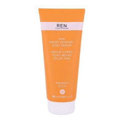 REN Clean Skincare Radiance AHA Smart Renewal hydratační a exfoliační tělové sérum 200 ml pro ženy