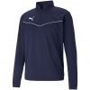 Pánska mikina Puma teamRISE 1 4 Zip Top Peacoat-Pu granátová 657394 06 Veľkosť: M