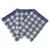 SVITAP sleep well Utěrka Bambus 50x70 cm Kostka velká modrá 3 ks
