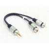Adaptér Vitalco 1027 konektor Jack 3,5 mm - konektor 2x Jack 3,5 mm