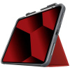 STM Goods Dux Plus puzdro typu kniha červená, priehľadná obal na tablet; STM-222-388KX-02