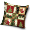 TipTrade s.r.o. Dekoračný vankúšik Vianočný Patchwork