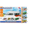 Stavebnica Alleblox City Vehicles 211-255ks/4druhy - 1 náhodný
