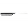 Tupírovací karbónovy hrebeň s hrotom Hairway 23cm