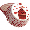 Košíky na cupcake a srdiečkové muffiny (50 ks) - Alvarak - Alvarak