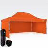 BRIMO Rozkladací párty stan Rozmer stanu: 4x6m, Farba stanu: Oranžová + 5 ročná záruka a servis zadarmo!