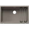 Blanco Etagon 700 Silgranitový drez, 73x46 cm, s príslušenstvom, tartufo 527769