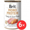 Brit Mono Protein Turkey & Sweet Potato 6× 400 g