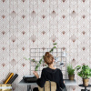 Wallart Tapeta FAN Rosegold