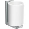 AXOR Universal Rectangular nádobka na ústnu hygienu s držiakom, chróm, 42604000