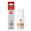 Canon originální inkoustová náplň GI-43 R, red, 3700 stran, 4716C001, Canon Pixma G540, G640
