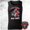 Motorkárske tielko Live Fast or Die Last (Tričko bez rukávov pre motorkára)