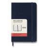 Moleskine Diár 2026 - tvrdé dosky A6, denný, modrý