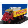 Perfex GMC 353 Afkwx Truck Cirkus Pinder 3-assi 1944 1:43 Červeno-žltá