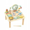 Tooky Toy aktivity stolík pre najmenších pastel