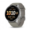 Garmin Venu® 4 - 45 mm Silver / Silver Gray silikonový řemínek 010-03014-01