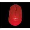 Logitech Wireless Mouse M330 Silent Plus, red 910-004911