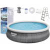 Expanzný záhradný bazén 457x107 cm Bestway 57372 (Expanzný záhradný bazén 457x107 cm Bestway 57372)