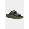 Šľapky Birkenstock Arizona Stealth Buckle EVA dámske, zelená farba, 1029793