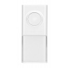Solight 1L43T Bezdrôtové tlačidlo pre 1L43, 150m, biele, learning code, kryt na menovku