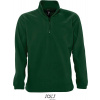 SOL'S | Ness, Fleecová mikina s 1/2 zipsom, zelená fir, 3XL