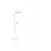 HansGrohe Croma Select S - Sprchový set Showerpipe 280 s termostatom, matná biela 26890700