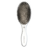 Olivia Garden Expert Care Oval kefa na rozčesávanie a starostlivosť boar & nylon bristles silver, 1 ks