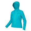 Dámska bunda Endura Wms Hummvee Waterproof Hooded Pacific Blue - L