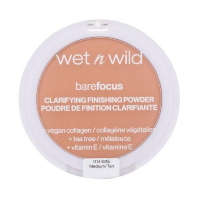Wet n Wild Bare Focus Clarifying Finishing Powder zmatňujúci púder 6 g medium-tan