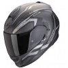 SCORPION prilba na motocykel EXO-491 KRIPTA, čierna/strieborná, veľ. XS