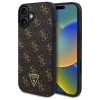 Guess pevný kryt 4G Triangle Metal Logo na iPhone 16 Plus (GUHCP16MPG4GPK) - čierny KF2340118