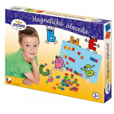 Dětské magnetické puzzle DETOA Abeceda