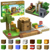 CREATIVE WORLD MAGNETICKÉ STAVEBNICE AKO MINECRAFT VIDIECKY DOM VODCU