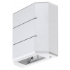 Rabalux Biele fasádne LED svietidlo Lippa Up/Down 6W IP54 7320