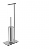 COLOMBO CB - SQUARE B9907 - Stojan na toaletný papier a WC kefu CHL - chróm lesklý (CR)