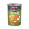 Animonda GranCarno Superfoods Morka, repa, šípky a ľanový olej Množstvo v kg: 400g