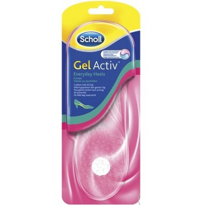 Reckitt Benckiser SCHOLL GelActiv Everyday Heels gélové vložky do topánok s podpätkom 1 pár