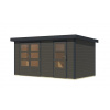 Hybridní domek KARIBU MERKUR (12494) terragrau / antracit LG4451