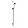 Hansgrohe Crometta - Sprchová súprava Vario 100, 2 prúdy, sprchová tyč 90 cm, biela/chróm 26536400