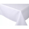 Obrús na stôl - Oblek 250 x 120 cm obdĺžnik (BAVLNÝ OBRUS - 120X250 - BIELA ECR BAVLNA)