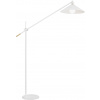 Argon Nashville stojaca lampa 1x15 W biela-mosadzná 4731
